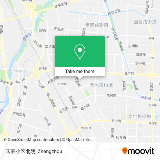 宋寨小区北院 map