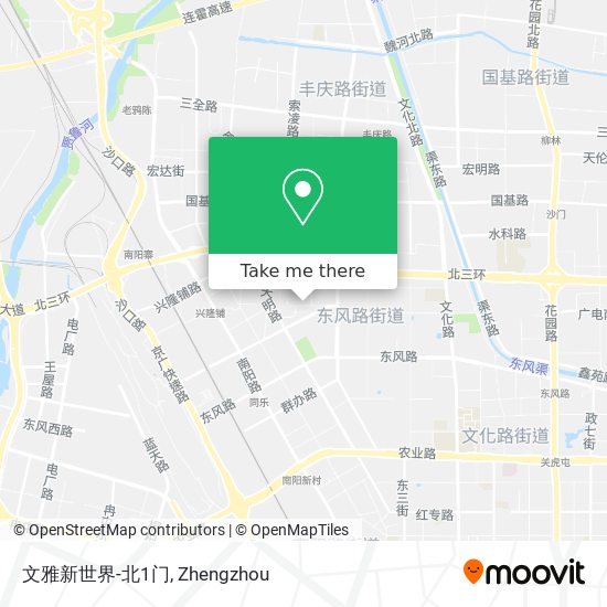 文雅新世界-北1门 map