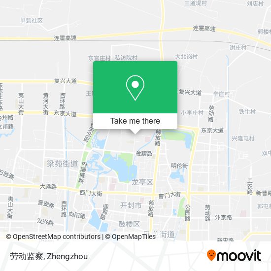 劳动监察 map