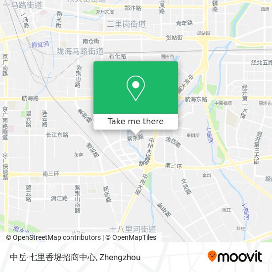 中岳·七里香堤招商中心 map