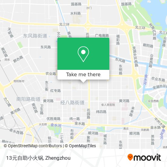 13元自助小火锅 map