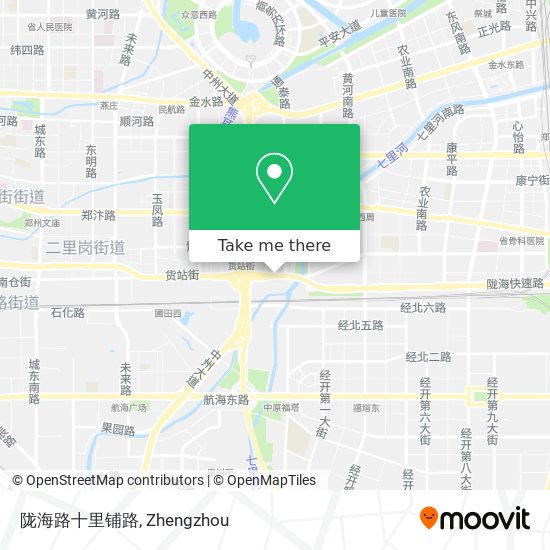 陇海路十里铺路 map
