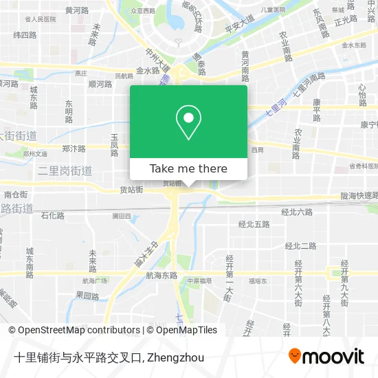 十里铺街与永平路交叉口 map