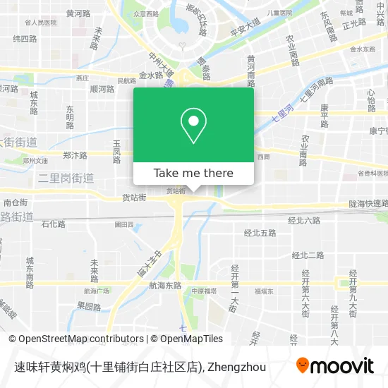速味轩黄焖鸡(十里铺街白庄社区店) map