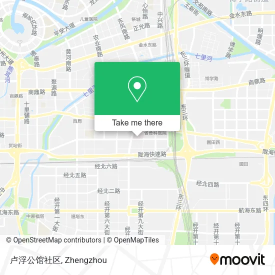 卢浮公馆社区 map