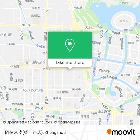 阿信米皮(经一路店) map