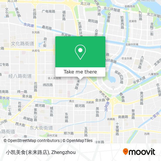 小凯美食(未来路店) map
