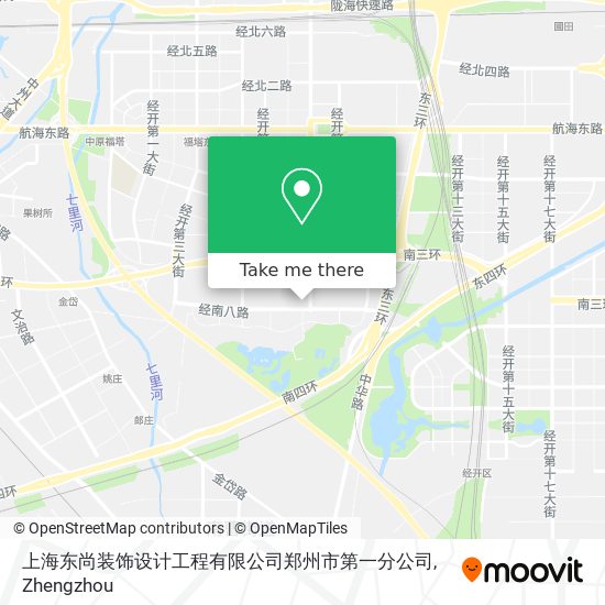 上海东尚装饰设计工程有限公司郑州市第一分公司 map