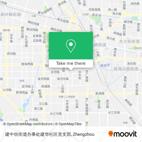 建中街街道办事处建华社区党支部 map