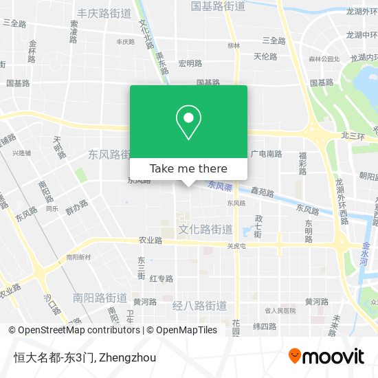 恒大名都-东3门 map