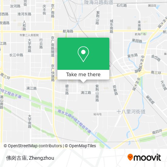 佛岗古庙 map