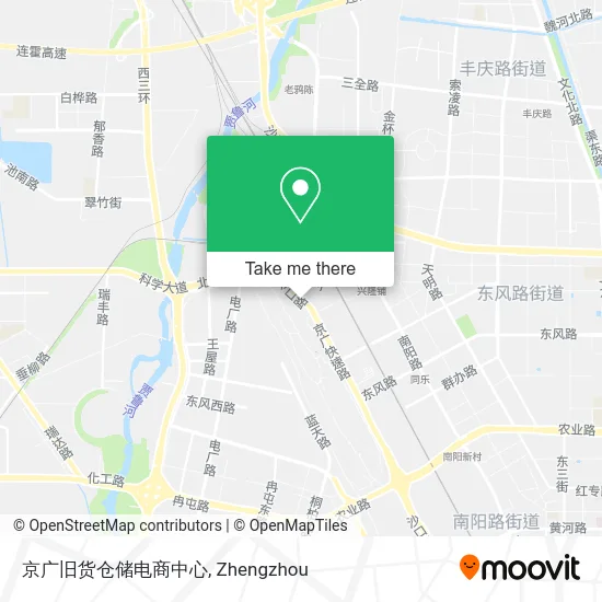 京广旧货仓储电商中心 map