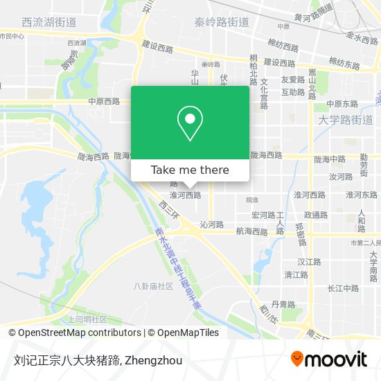 刘记正宗八大块猪蹄 map