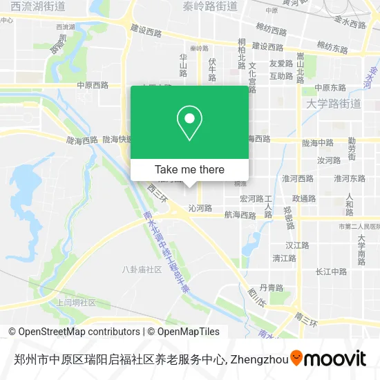 郑州市中原区瑞阳启福社区养老服务中心 map