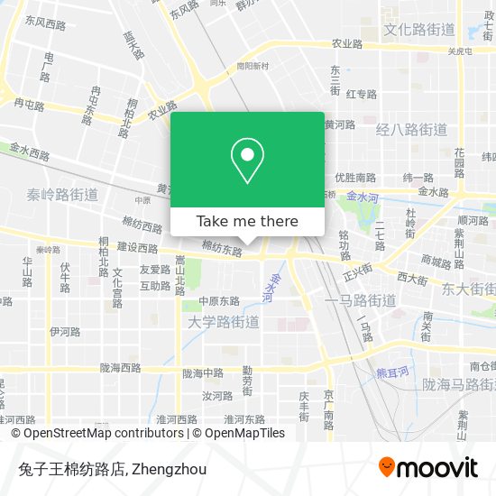 兔子王棉纺路店 map