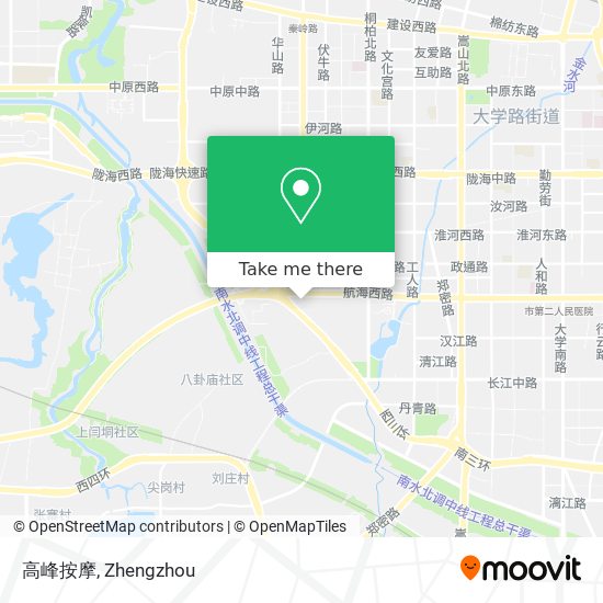 高峰按摩 map