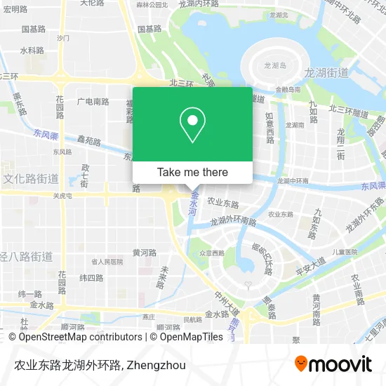 农业东路龙湖外环路 map