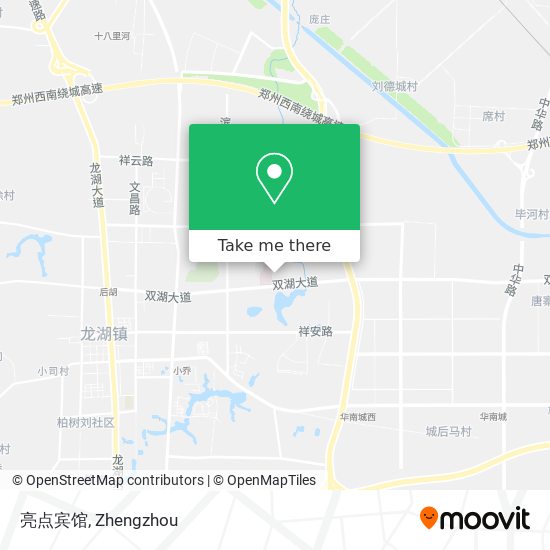 亮点宾馆 map