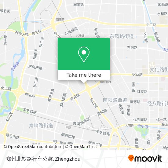 郑州北铁路行车公寓 map