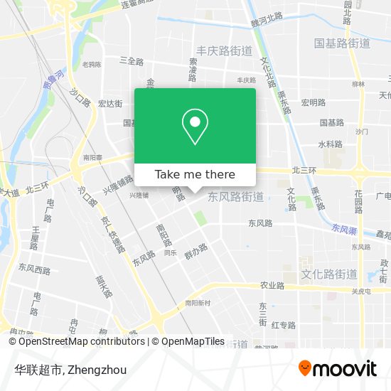 华联超市 map