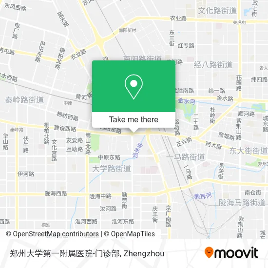 郑州大学第一附属医院-门诊部 map