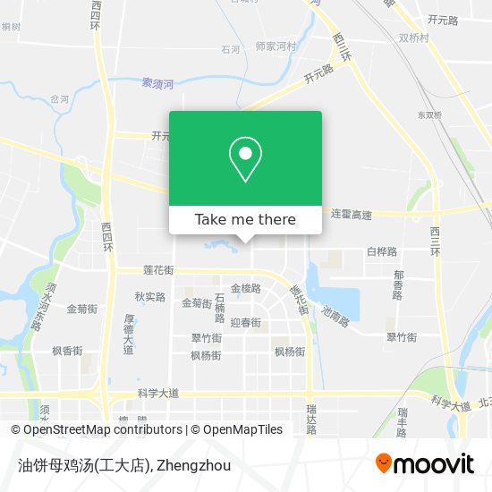 油饼母鸡汤(工大店) map