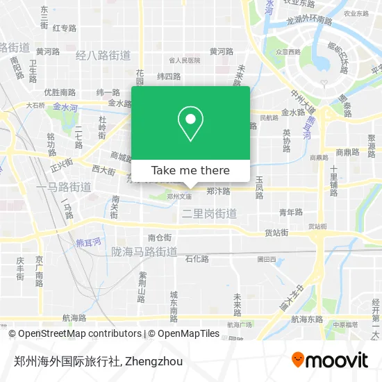 郑州海外国际旅行社 map