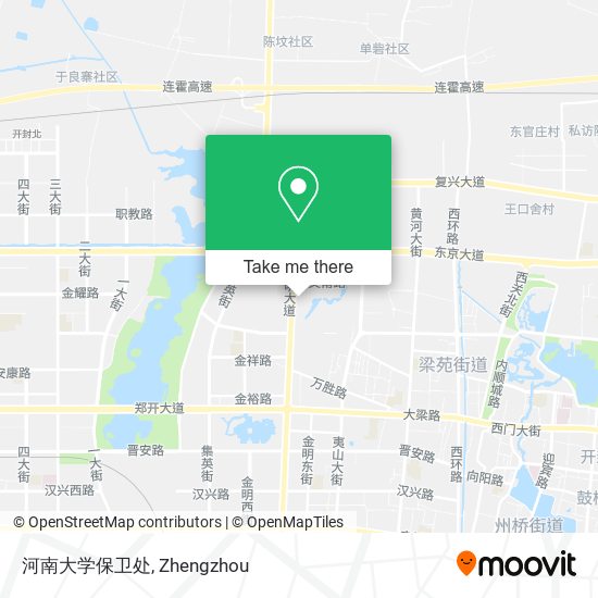 河南大学保卫处 map