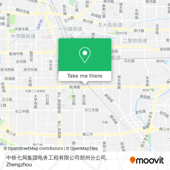 中铁七局集团电务工程有限公司郑州分公司 map