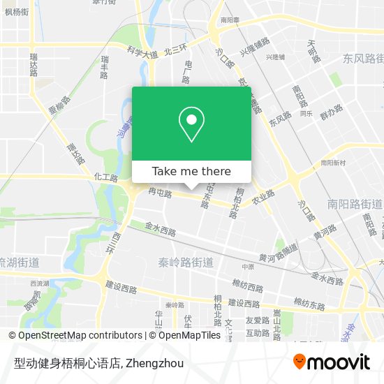 型动健身梧桐心语店 map