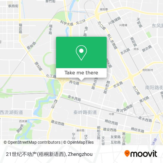 21世纪不动产(梧桐新语西) map