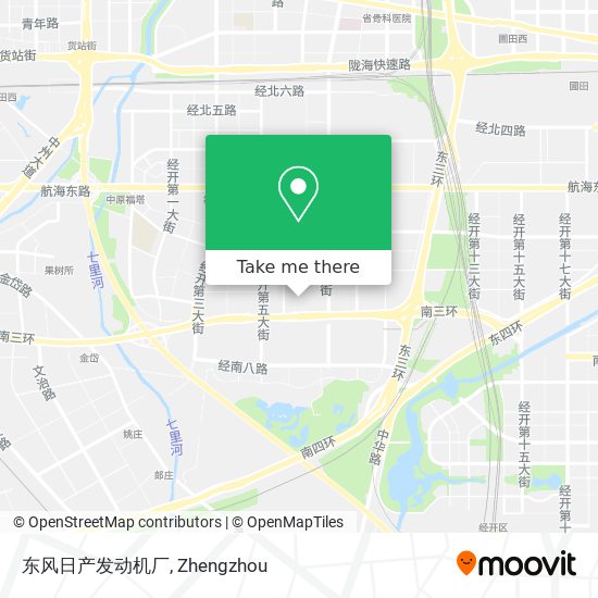 东风日产发动机厂 map