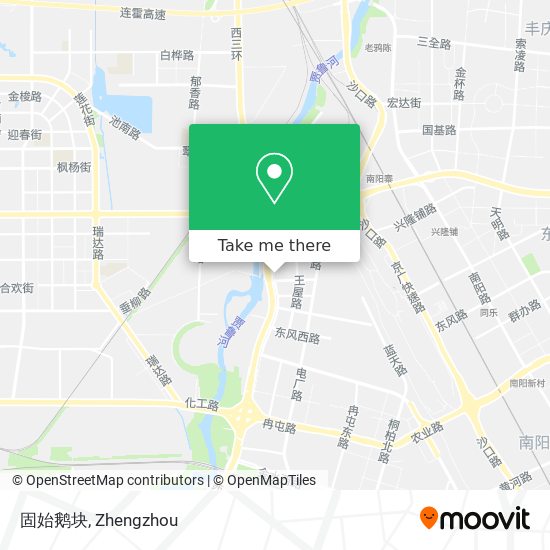 固始鹅块 map