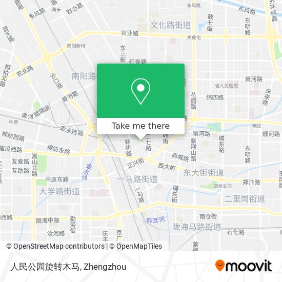 人民公园旋转木马 map