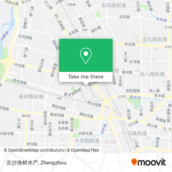 京沙海鲜水产 map