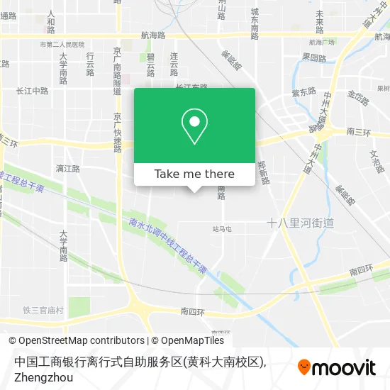 中国工商银行离行式自助服务区(黄科大南校区) map