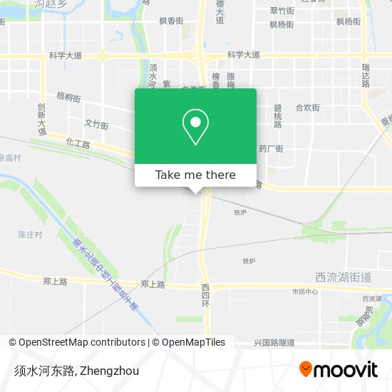 须水河东路 map
