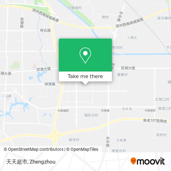 天天超市 map