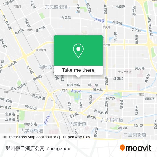 郑州假日酒店公寓 map