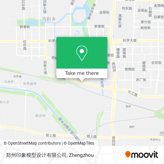 郑州印象模型设计有限公司 map