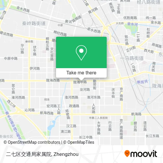 二七区交通局家属院 map
