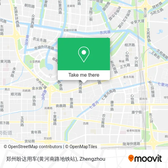 郑州盼达用车(黄河南路地铁站) map