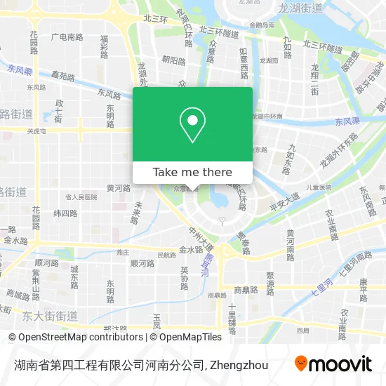 湖南省第四工程有限公司河南分公司 map