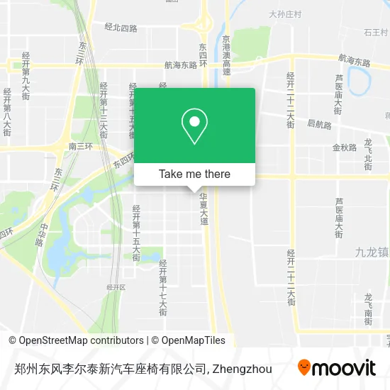 郑州东风李尔泰新汽车座椅有限公司 map