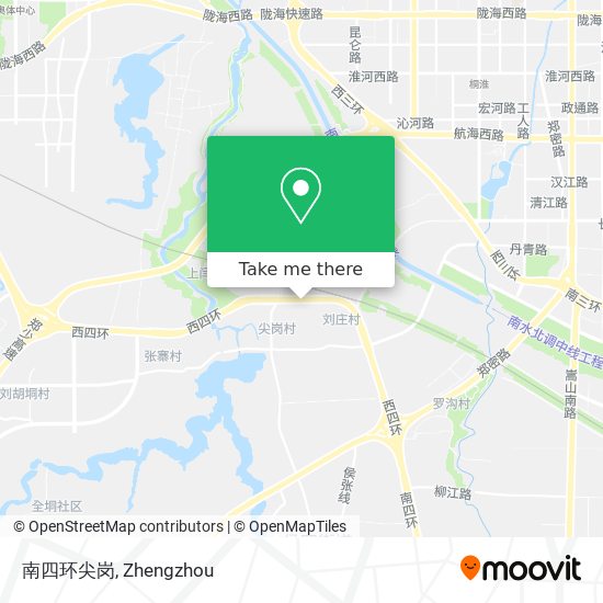 南四环尖岗 map