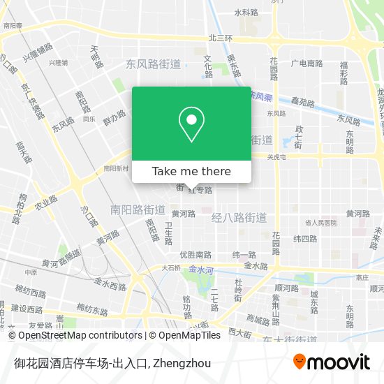 御花园酒店停车场-出入口 map