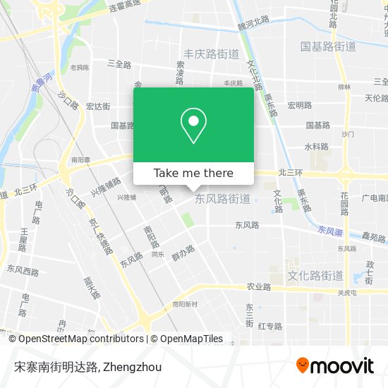 宋寨南街明达路 map