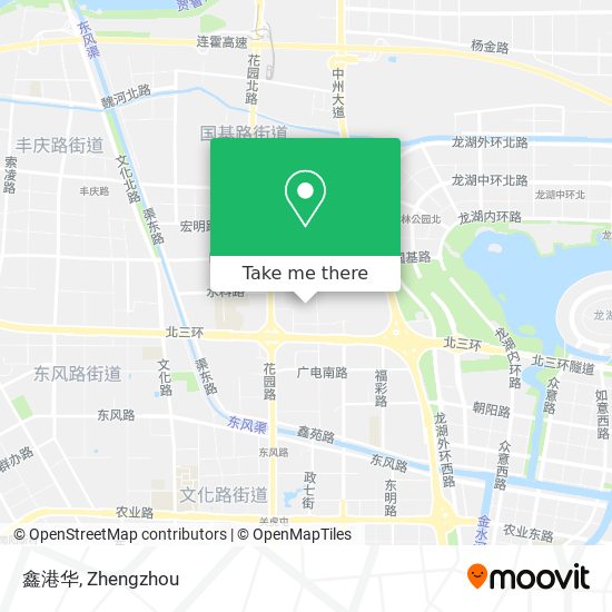 鑫港华 map