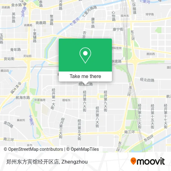 郑州东方宾馆经开区店 map