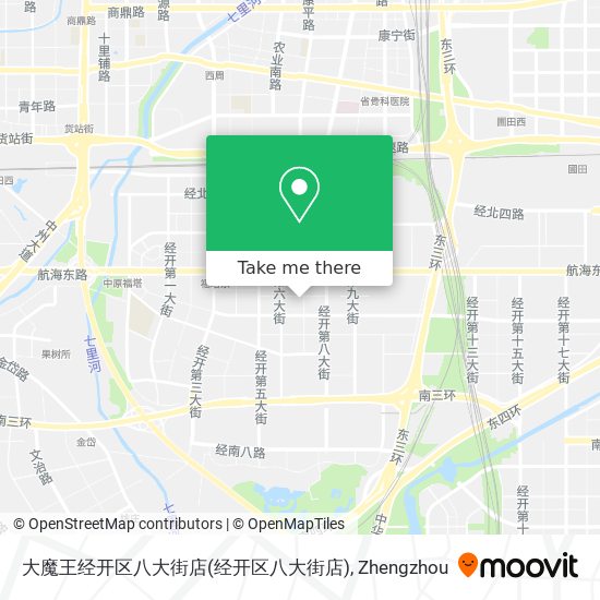 大魔王经开区八大街店 map
